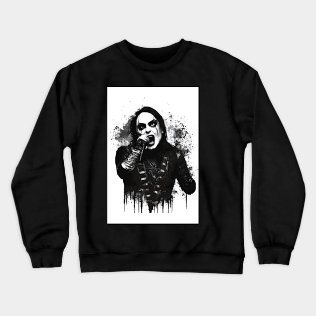 The Filthy Goth Boy - Cradle of Filth Crewneck Sweatshirt by Bat City